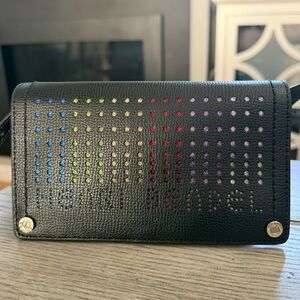 Black Henri Bendel Smartphone / Wallet Crossbody Bag